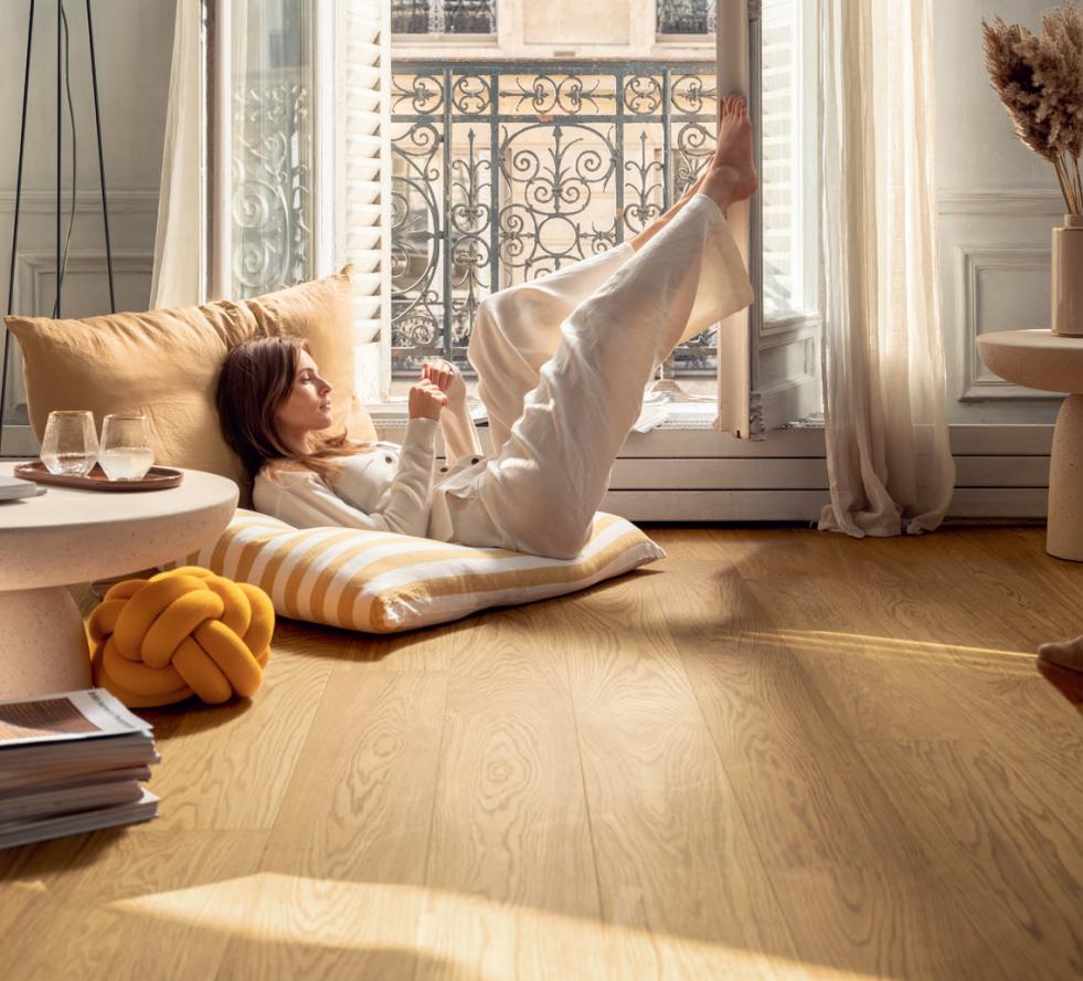 踏在JXF吉祥坊实木复合地板上的真实而温暖的生活 图片2 踏在JXF吉祥坊实木复合地板上的真实而温暖的生活 图片2